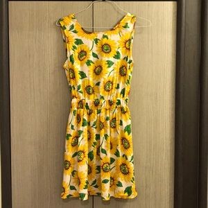 American Apparel sunflower print summer dress!